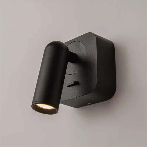 Настенный светильник (бра) Mirax 3000К 3Вт IP 20 (Черный) - фото 13