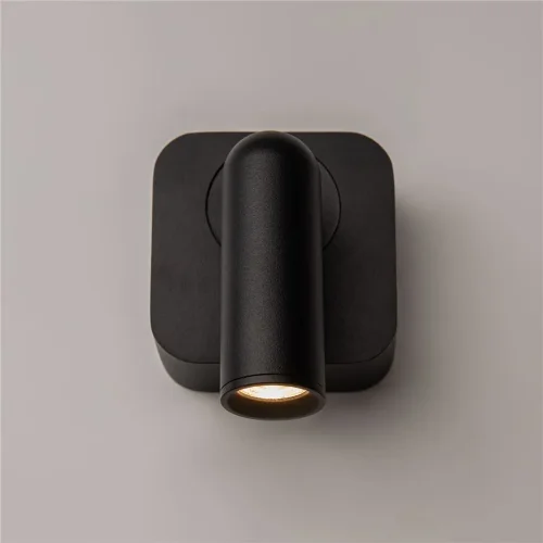 Настенный светильник (бра) Mirax 3000К 3Вт IP 20 (Черный) - фото 15