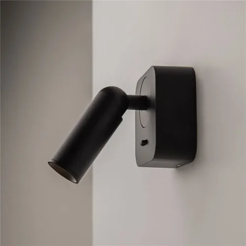 Настенный светильник (бра) Mirax 3000К 3Вт IP 20 (Черный) - фото 16