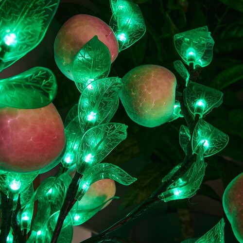 ULD-T6095-240-SBA WHITE IP20 PEACH Дерево светодиодное Персик, 95см, 240 светодиодов, Белый свет, Провод черный. - фото 6