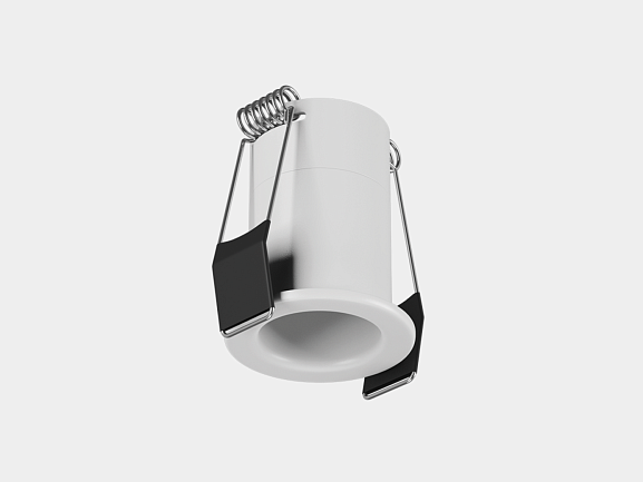 Светильник светодиодный потолочный встраиваемый , серия HIDDEN, Белый, 3Вт, IP20, Теплый белый (3000К), DL-A004-3-WH-WW - фото