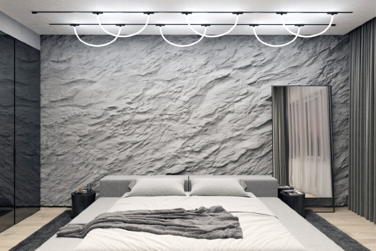 DK5357-BK Светильник для трека Air, серия Ray 4000 со светодиодом, ?22*L1000MM, 48V DC, 12W, RA?90, 360°, 4000K, IP20, черный, алюминий. Фото 3