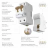 Дифференциальный автомат 1P+N  40 A 30 mA 6 kA C A W922P164 - фото 2