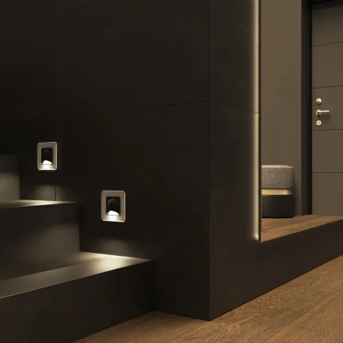 Встраиваемая LED подсветка МУН (черный матовый) W1154408 - фото 2