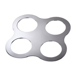 Рамка декоративная к артикулам 357585-357587, 357589, 357909-357910, 370639-370643 «Novotech» 358247, дизайн: Хай-тек, серия: METIS