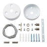 UFL-N10H 1.5M SET WHITE Комплект для подвесного монтажа для светильника серии ULO-N, длина троса 1.5м, Цвет белый - фото 1