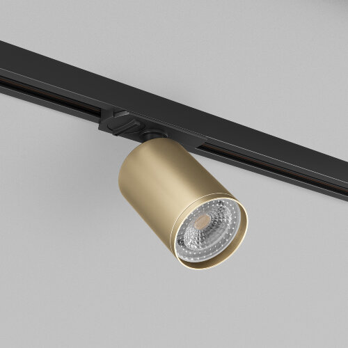 DK6201-BG Трековый светильник IP 20, 15 Вт, GU5.3, матовое золото с черным, алюминий. Фото 2