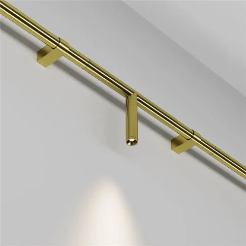 Светильник Focus Led для системы освещения Axity 3000/6000К 3Вт 45° (Латунь) - фото 5