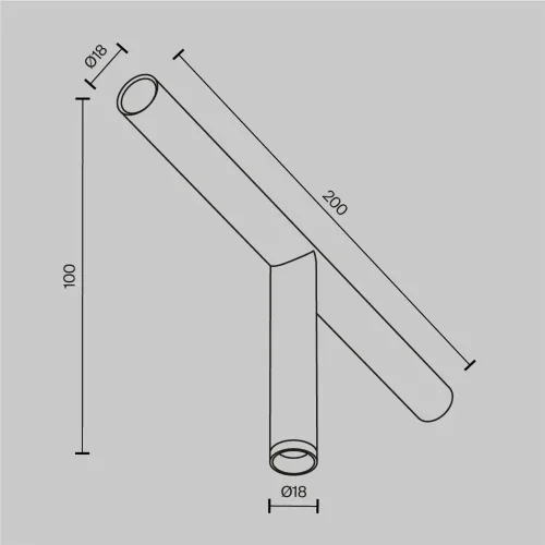 Светильник Focus Led для системы освещения Axity 3000/6000К 3Вт 45° (Латунь) - фото 10