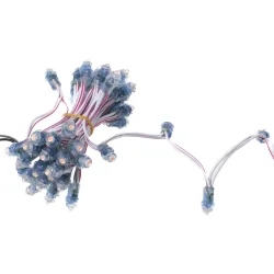 Светодиодный модуль пальчиковый MOD76 (12V, pink, 9mm)