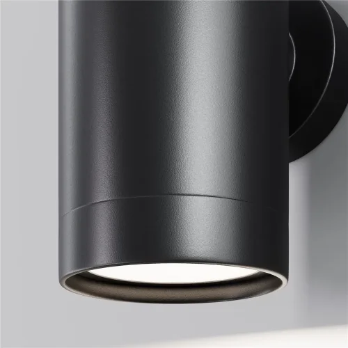 Настенный светильник (бра) Clyde GU10х1 10 Вт IP 54 (Черный) - фото 6