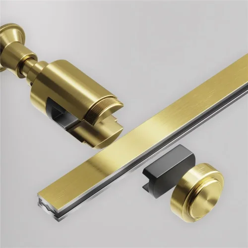 Крепление настенное Wall одинарное Flarity латунь (Латунь) - фото 4