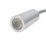ULT-F21-3W-4000K IP20 SILVER Светильник светодиодный настенный гибкий для интерьерного освещения, 85-265В, Белый свет 4000К, Серебряный, TM Uniel - фото 4