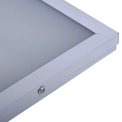 ULP-Q116 6060-36W-4000K+6500K WHITE Светильник светодиодный потолочный универсальный, Белый свет4000K-Холодный свет5000К-Дневной свет6500K, Рассеиватель матовый, Встроенный и-п, Корпус белый - фото 3