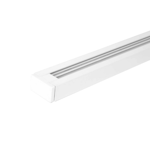 Шинопровод RB1000-WH однофазный подвесной и накладной с вводом питания 1000x33х18мм белый IN HOME - Фото