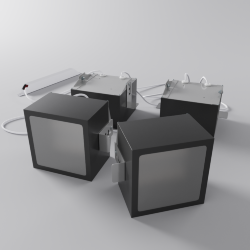 Светильник WOLTA PRO ГАЛАКТИКА ДВО10-36-001-3К-Ч Матовый