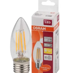 Лампа светодиодная филаментная 5W/2700K (=60W) E27 | LED Star 2Y FILAMENT | - OSRAM