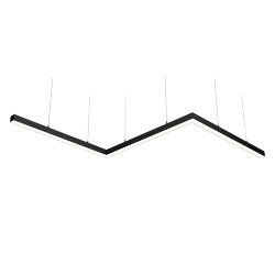 Светильник WOLTA PRO КОНТУР ЗИГЗАГ ДСО03-108-701-3К-Ч Матовый