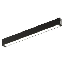 Трековый светильник-коннектор SMART LINEAR, IP20, 18W, DIM, 3000K-6000K, черный, Denkirs DK8004-CONN-BK
