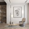 DK8004-CONN-BK Трековый светильник-коннектор SMART LINEAR, IP20, 18W, DIM, 3000K-6000K, черный. Фото 5