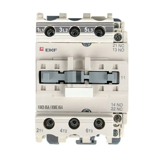 Контактор КМЭ 65А кат. 220В AC 1НО+1НЗ EKF ctr-s-65-220 - фото 3