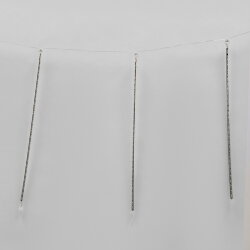 ULD-E2405-240-DTK BLUE IP44 METEOR Занавес светодиодный фигурный Падающие звезды, соединяемый, 2х0.5м, 8 подвесов, Синий свет, Провод прозрачный.