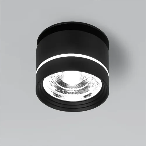 Встраиваемый поворотный светодиодный светильник 8W 4200K чёрный 25035/LED - фото 2