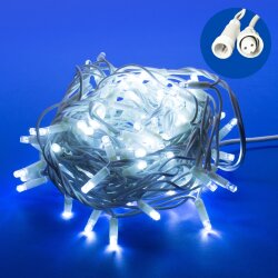ULD-S1000-120-TWK WHITE IP67 Гирлянда светодиодная с эффектом мерцания, 10м, Соединяемая, 120 светодиодов, Белый свет, Провод белый.