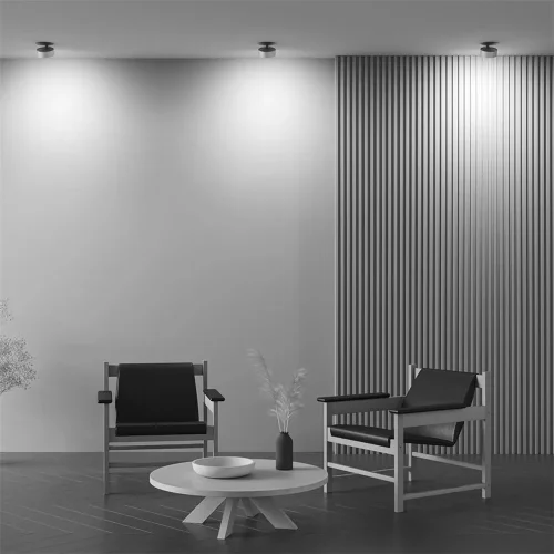 Встраиваемый светильник Onda 3000K 18Вт 120° (Черный) - фото 7