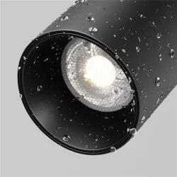 Уличный трековый светильник Focus Led Exility IP 4000К 8Вт 36° черный (Черный)