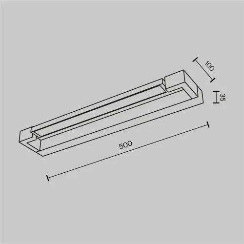 Подсветка Луч / Beam 4000К 8Вт (Белый) MIR265WL-L8W4K - фото 7