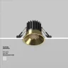 Встраиваемый светильник Раунд / Round 7 Вт 3000 К 50° (Латунь) DL058-7W3K-BS - фото 8