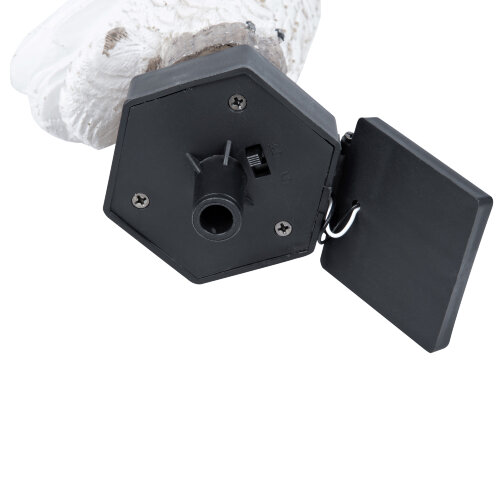 USL-S-823-PM290 POLAR OWL Садовый светильник на солнечной батарее Полярная сова, 1 светодиод, Теплый белый свет, 1xАA Ni-Mh аккумулятор в-к, IP44, TM Uniel - фото 4