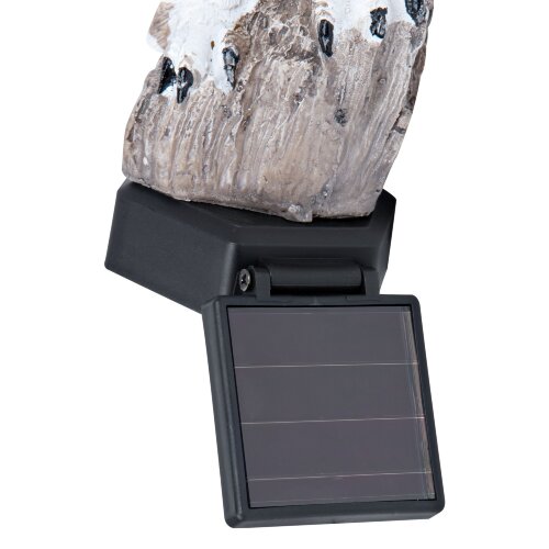 USL-S-823-PM290 POLAR OWL Садовый светильник на солнечной батарее Полярная сова, 1 светодиод, Теплый белый свет, 1xАA Ni-Mh аккумулятор в-к, IP44, TM Uniel - фото 5