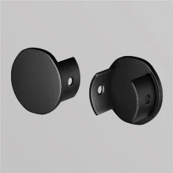 Заглушка для подвесного круглого шинопровода Levity, 2шт. (Черный)