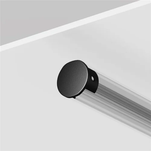 Заглушка для подвесного круглого шинопровода Levity, 2шт. (Черный) - фото 3