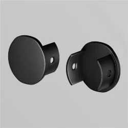 Заглушка для подвесного круглого шинопровода Levity, 2шт. (Черный) TRA184EC-R-11B