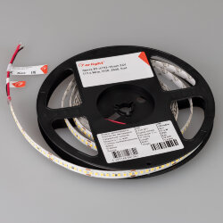 Светодиодная лента RT-А192-10mm 24V Warm2400 (17.6 W/m, IP20, 2835, 5m) (Arlight, высок.эфф.150 лм/Вт) 055994