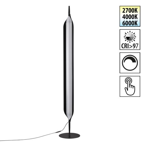 Торшер диммируемый со сменой цветовой температуры (управление - сенсор) «Novotech» 359543, серия: ALA. Фото 1.