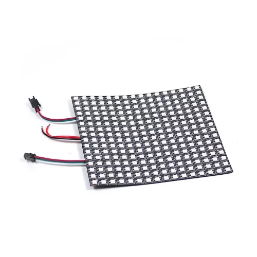 Светодиодный видеомодуль гибкий WM2 (5V, 16x16pix, RGB WS2811) - фото I