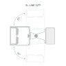 Профиль с экраном SL-LINE-7477-2500 WHITE+OPAL (Arlight, Алюминий) 021372 - фото 6