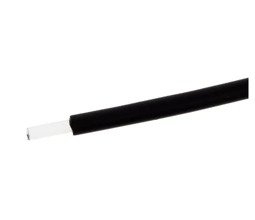 Оптоволокно в оплетке CXGX-100-B OP17, диаметр 1мм (PMMA Fiber Optic Light Decay 0.3dB) - фото.