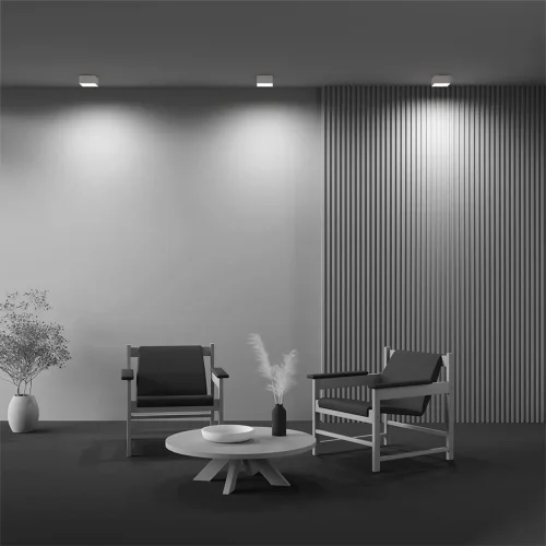 Потолочный светильник Zon 4000K 12W 120° (Белый) - фото 8