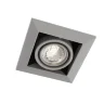 Встраиваемый светильник Металл Модерн / Metal Modern 1*GU10 10 Вт (Серебро) DL008-2-01-S - фото 2