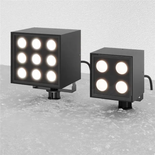 Ландшафтный светильник Ares 3000K 18Вт IP 65 (Черный) - фото 9