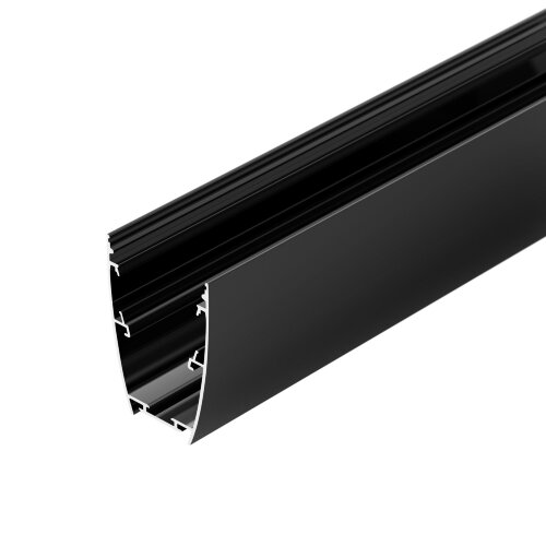 Профиль LINE-5075-U-HONEYCOMB-2000 BLACK (Arlight, Алюминий) - фото 5