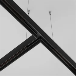 Коннектор Т-образный Exility накладной черный (Черный)