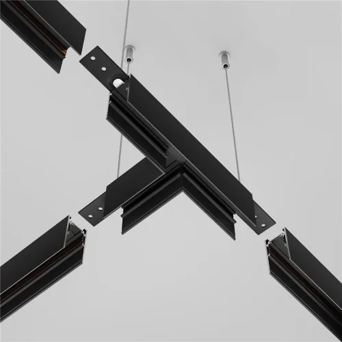 Коннектор Т-образный Exility накладной черный (Черный) TRA034CT-41B - фото 5