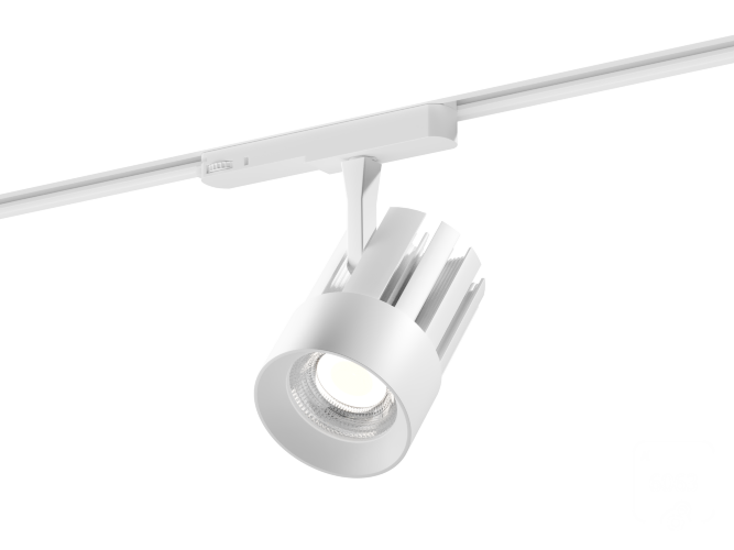 Трековый светильник 6063 Focus TR2 (RAL9003/60deg — 20-40W/3090) - фото 2