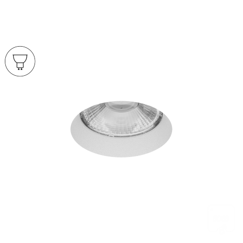 Светильник POINT HIDE (RAL9003— GU10) - фото 1